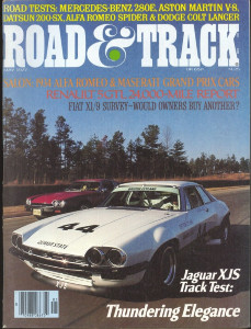 ROAD & TRACK 1977 MAY - LOST G.P. TRACKS, GROUP 4 JAG